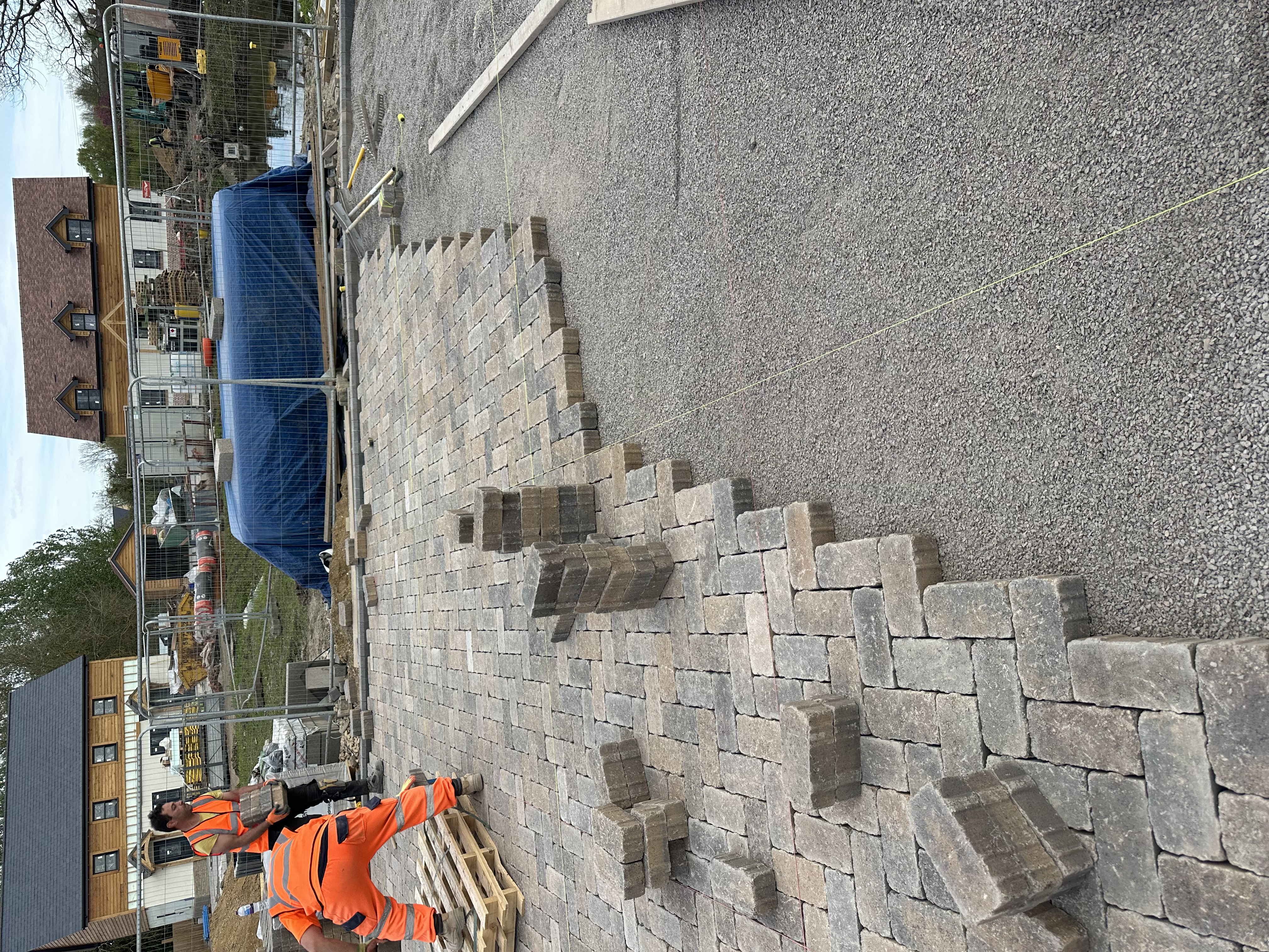 KGK paving works in progress